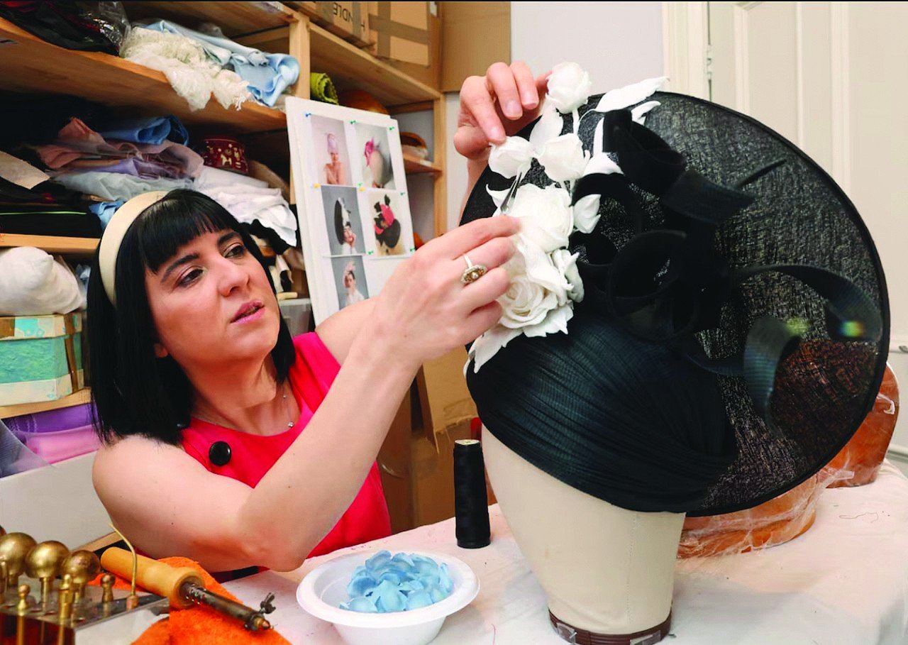 Haute hats hover at UK horse racing event