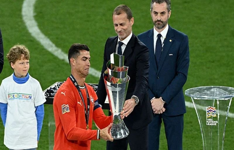 Ronaldo in tears as Portugal wins the Nations League title in a dramatic penalty shootout