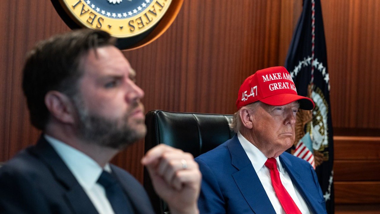 Trump in Situation Room during Iran strikes