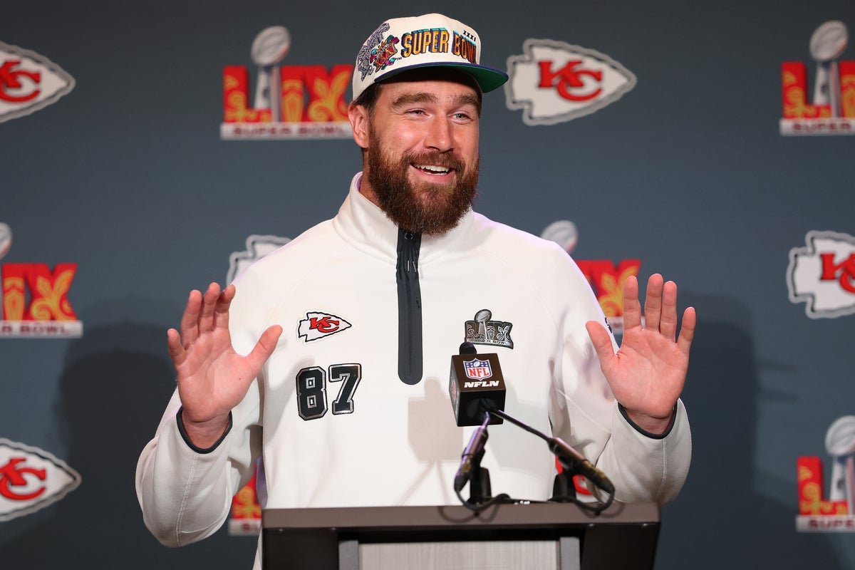 Travis Kelce claps back at claim he lost 25 pounds after Super Bowl loss