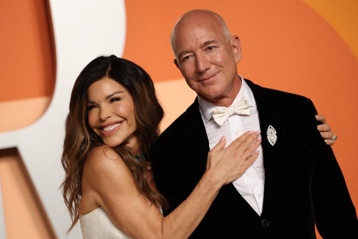 Jeff Bezos and Lauren Sánchez’s wedding invite slammed over ‘ugly’ design and use of ‘clip art’