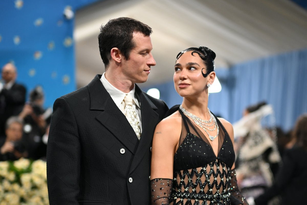 Dua Lipa confirms engagement to Callum Turner after showing off diamond ring