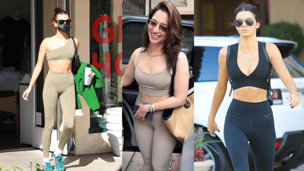 Tamannaah Bhatia, Hailey Bieber And Bella Hadid Rock Jewelry With Workout Fits | Lifestyle News