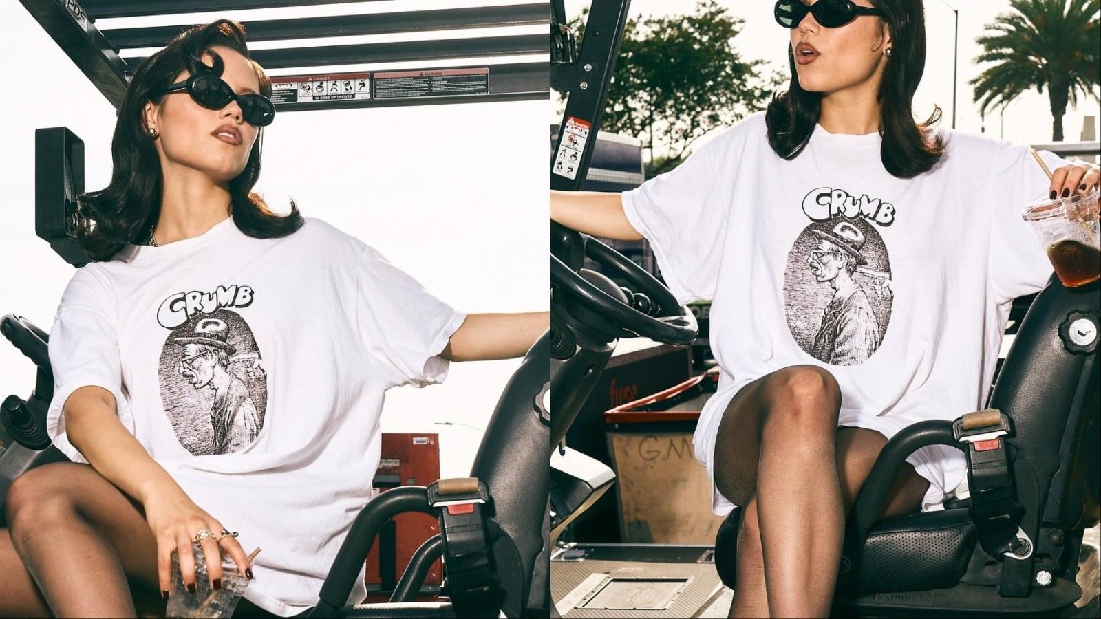 Jenna Ortega Redefines Summer Style With Her Oversized Vintage T-Shirt Dress