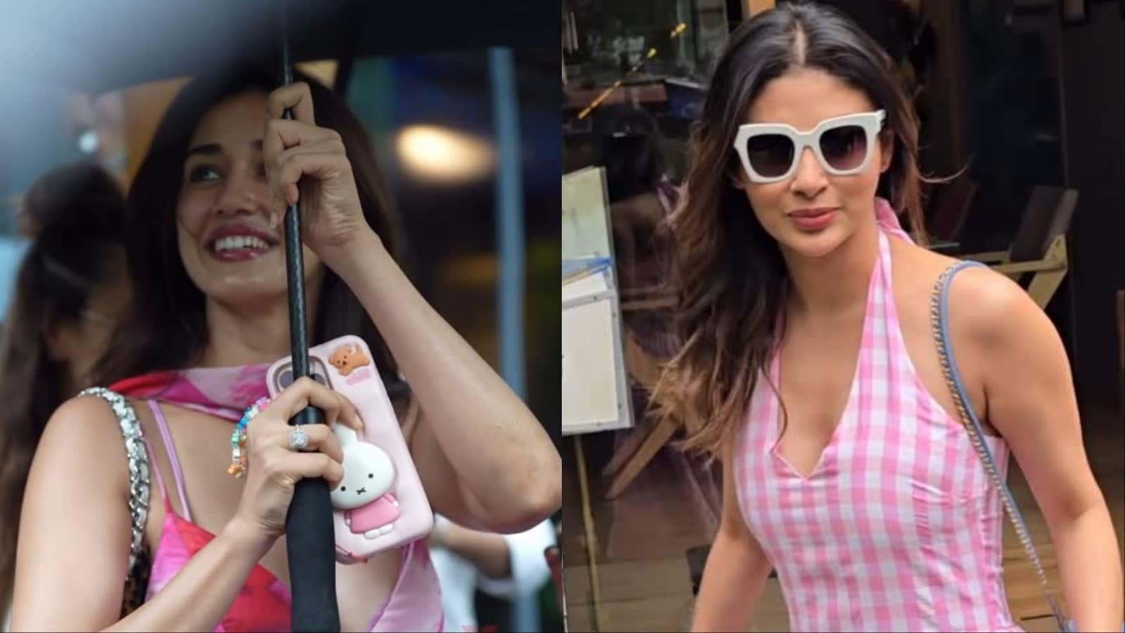 Disha Patani And Mouni Roy’s Coordinated Pink Dresses Set New BFF Fashion Goals