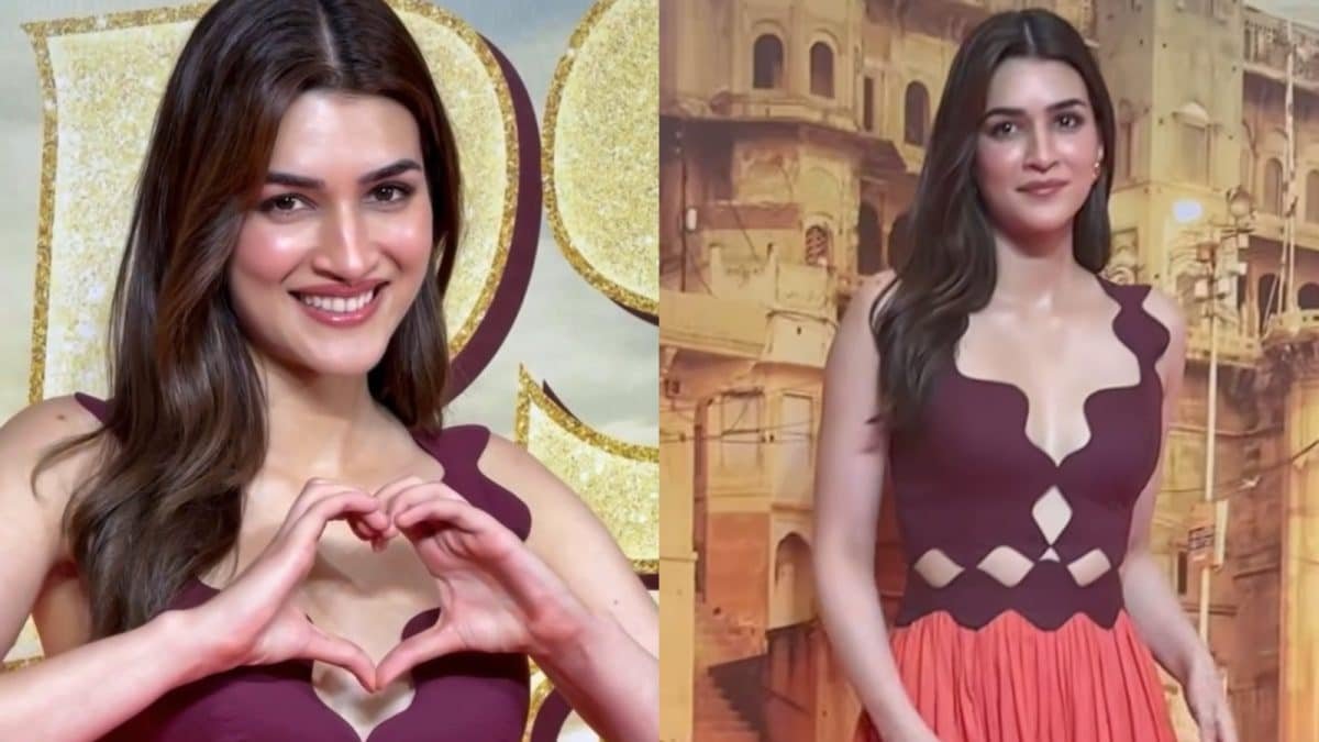 Kriti Sanon Flaunts A Dress From Sister Nupur Sanon’s Label At Raanjhanaa Event | Lifestyle News
