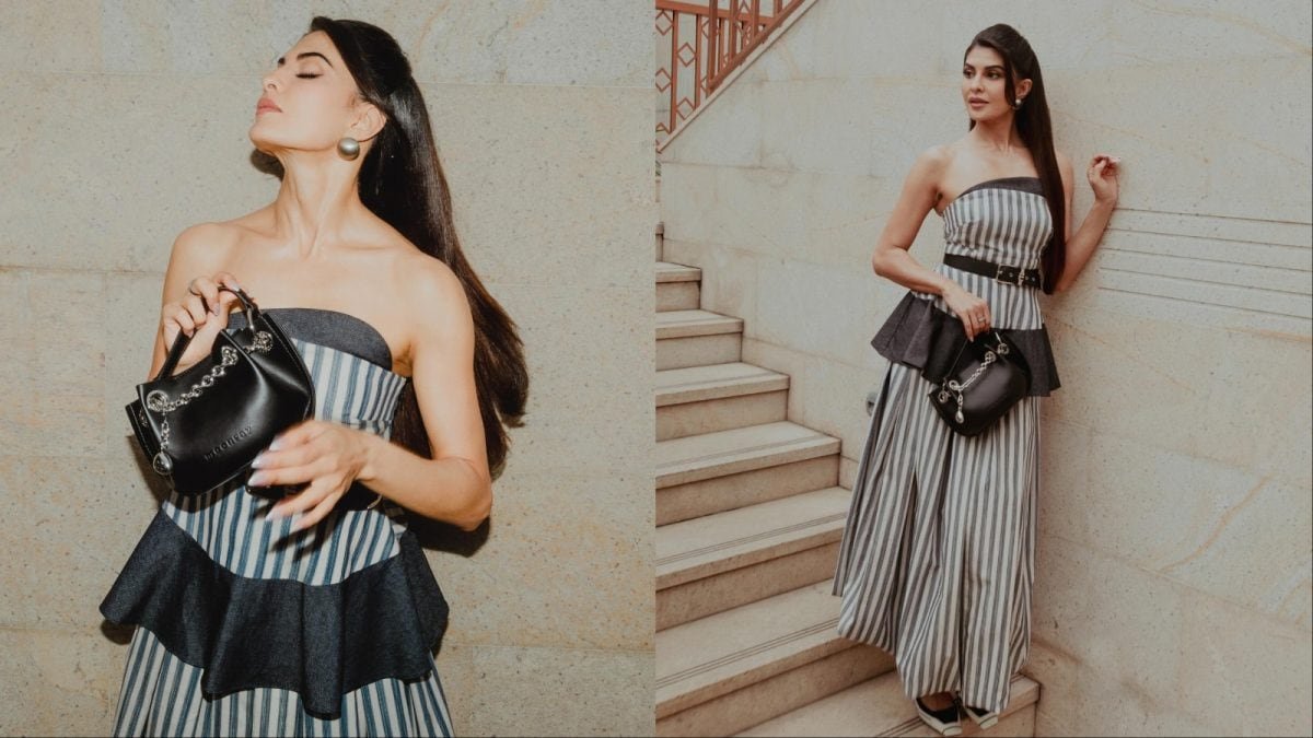 Jacqueline Fernandez Balances Glamour And Grace In A Monochrome Co-Ord Set | Lifestyle News