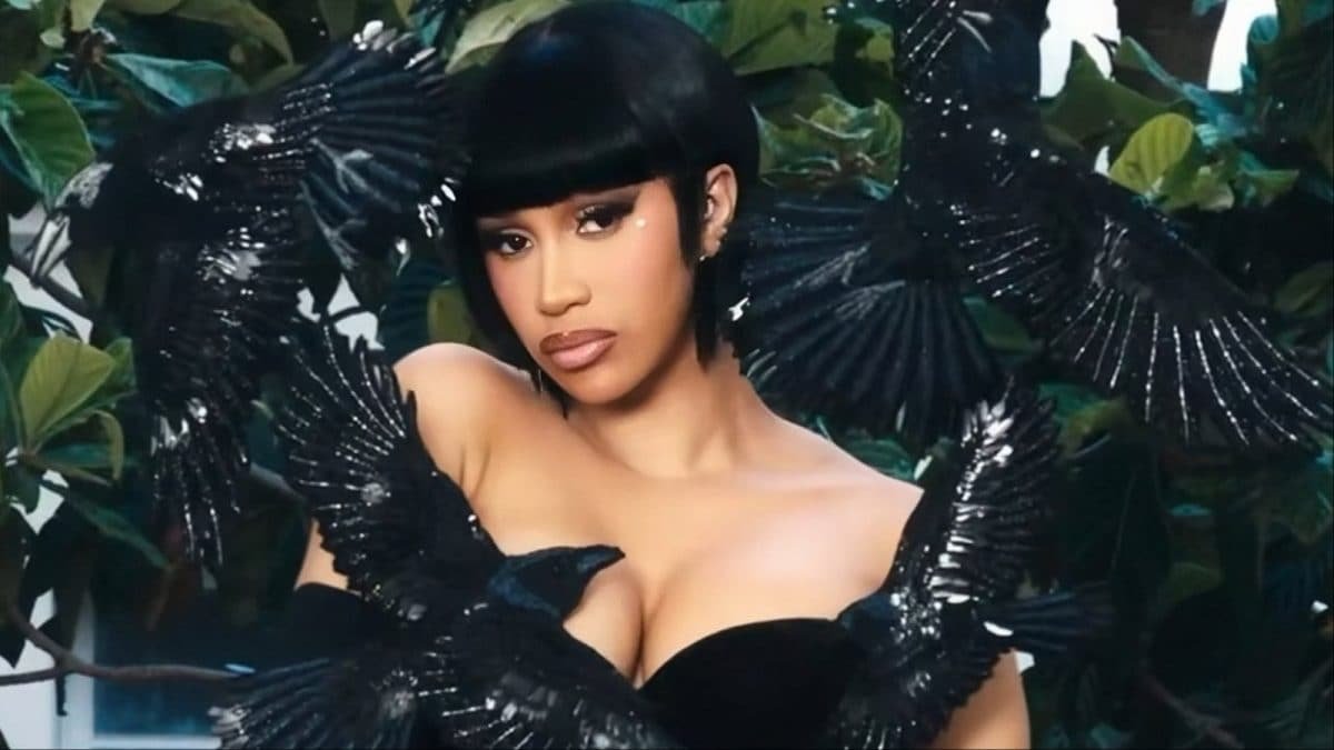 Cardi B Drops New Album Teaser Wearing Rahul Mishra’s Iconic Sculptural 3D Ravens | Lifestyle News