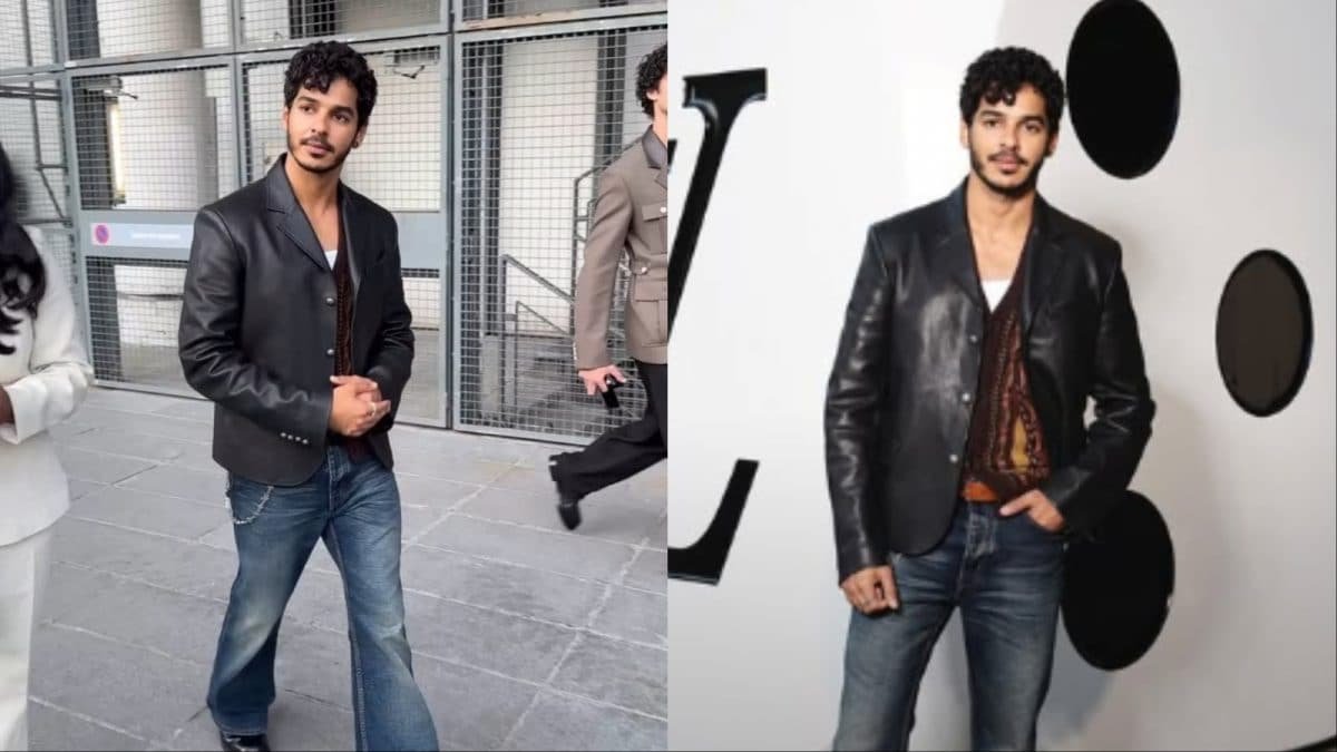 Ishaan Khatter Aces Front Row Fashion In A Relaxed Glam Look At Louis Vuitton SS26 Show | Lifestyle News
