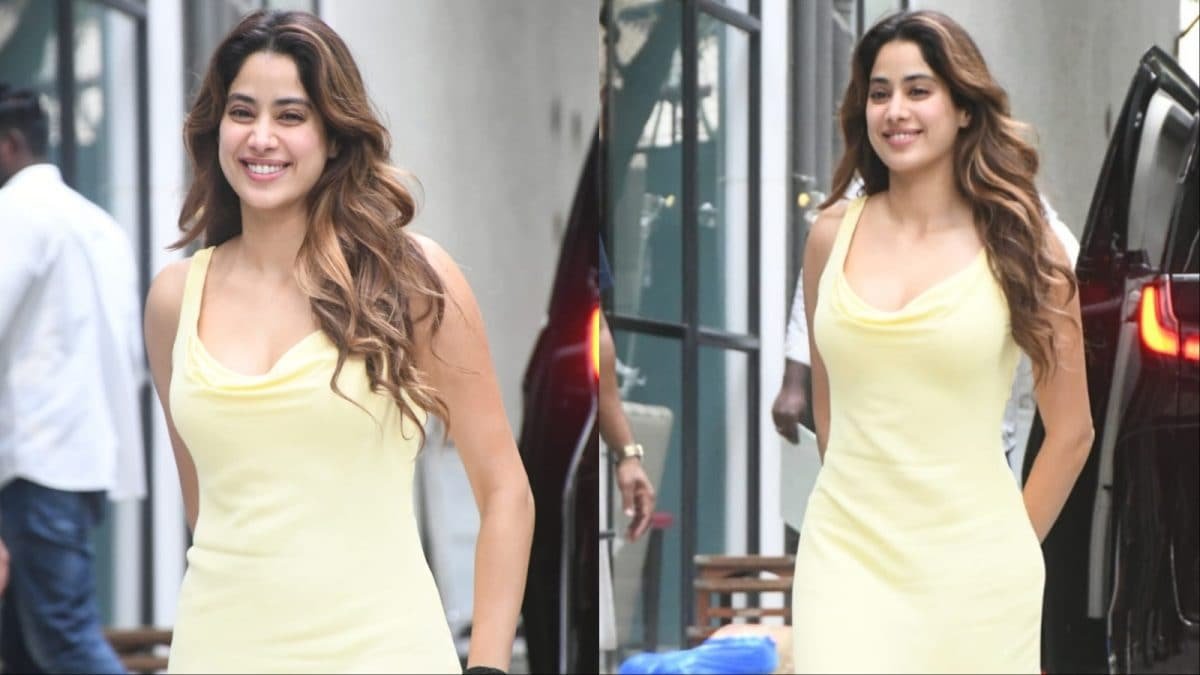 Janhvi Kapoor Brings Sunshine To Mumbai In A Butter Yellow Maxi Dress | Lifestyle News