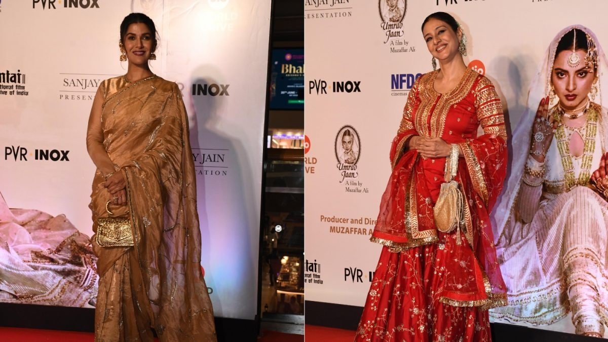 Tabu To Nimrat Kaur, Stars Who Celebrated Rekha In Style At Umrao Jaan Screening | Lifestyle News