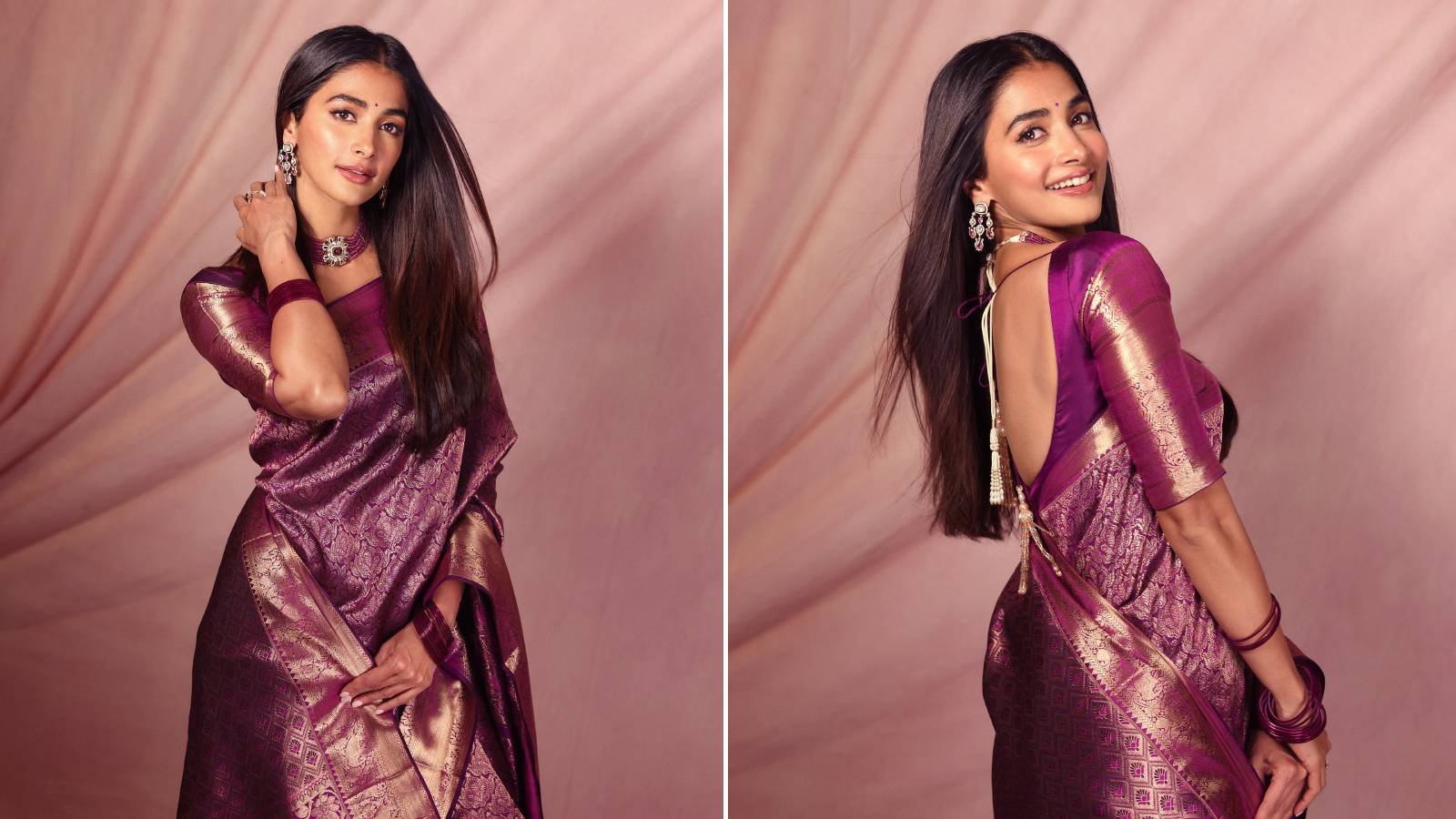 Pooja Hegde Is A Kanjivaram Girl: These Photos Are Proof