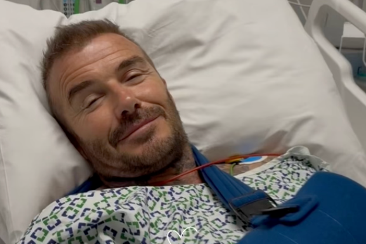 David Beckham in hospital as wife Victoria sends ‘get well soon’ Instagram message