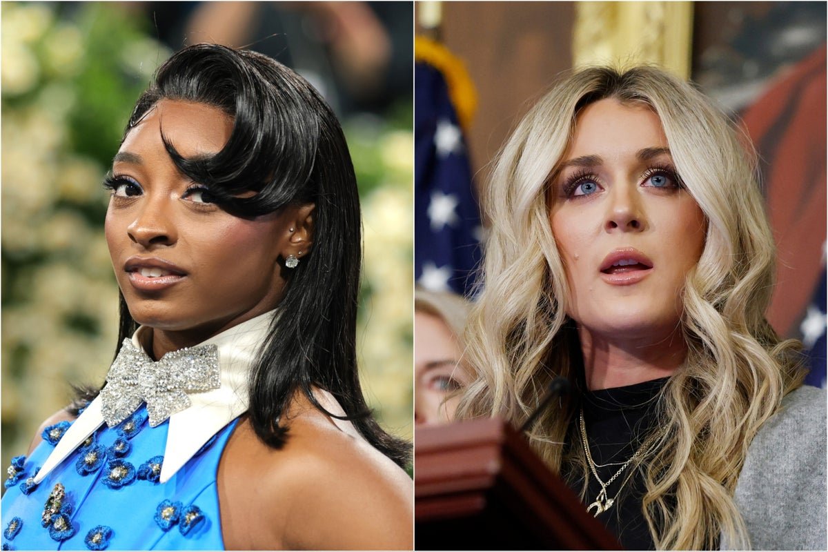 Simone Biles blasts ‘truly sick’ Riley Gaines over comments on junior trans athlete