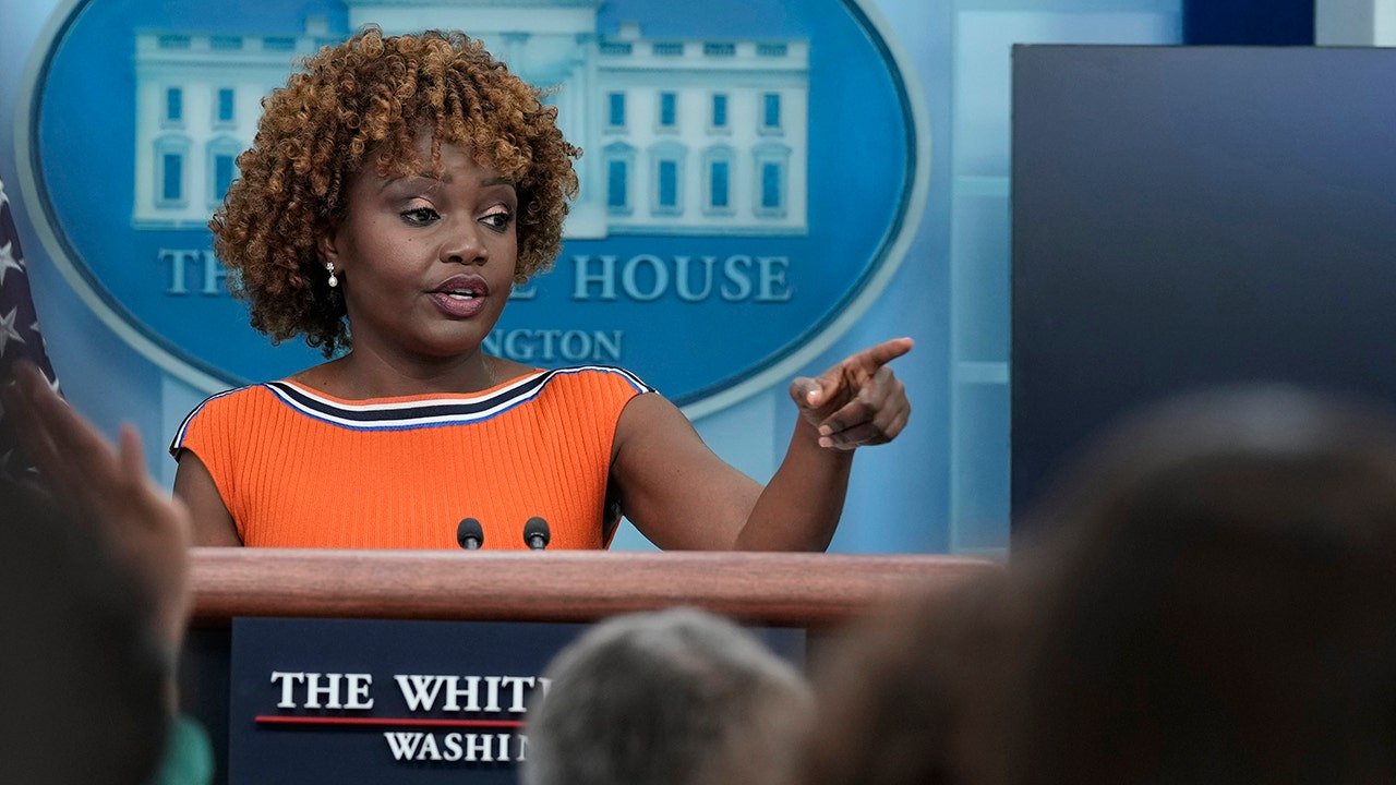 White House reporters mock Karine Jean-Pierre's party switch and new book