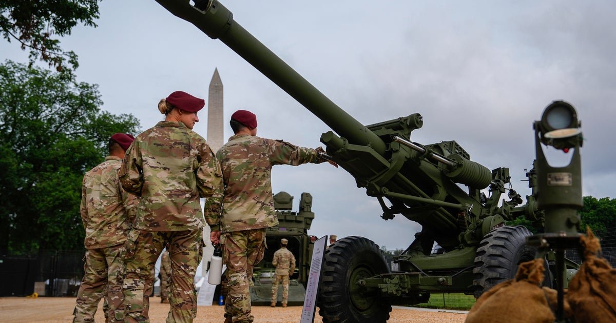 Trump military parade marking Army's 250th birthday in Washington, D.C., today