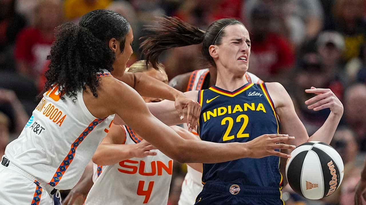 Caitlin Clark involved in heated moment in Fever-Sun game