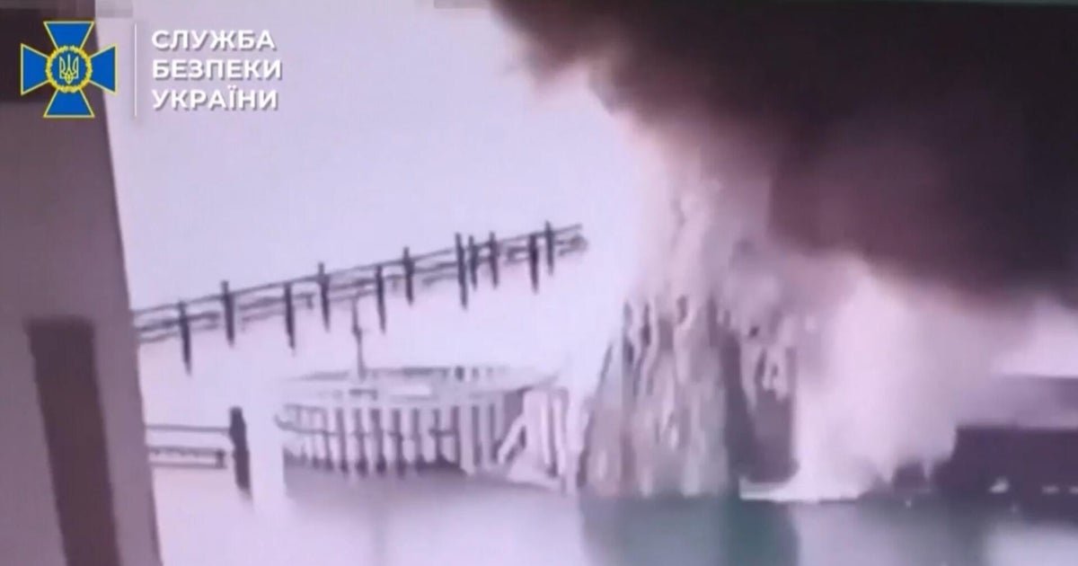 What we know about alleged Ukrainian attack on Russia's Crimea bridge