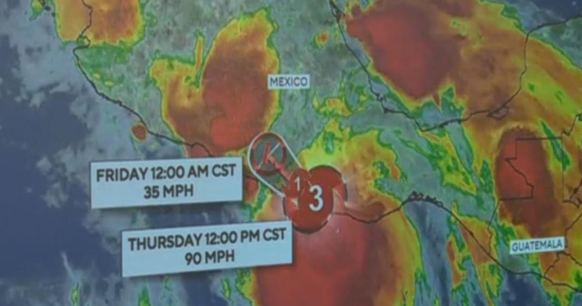 Hurricane Erick approaches Mexico with destructive winds, major storm surge
