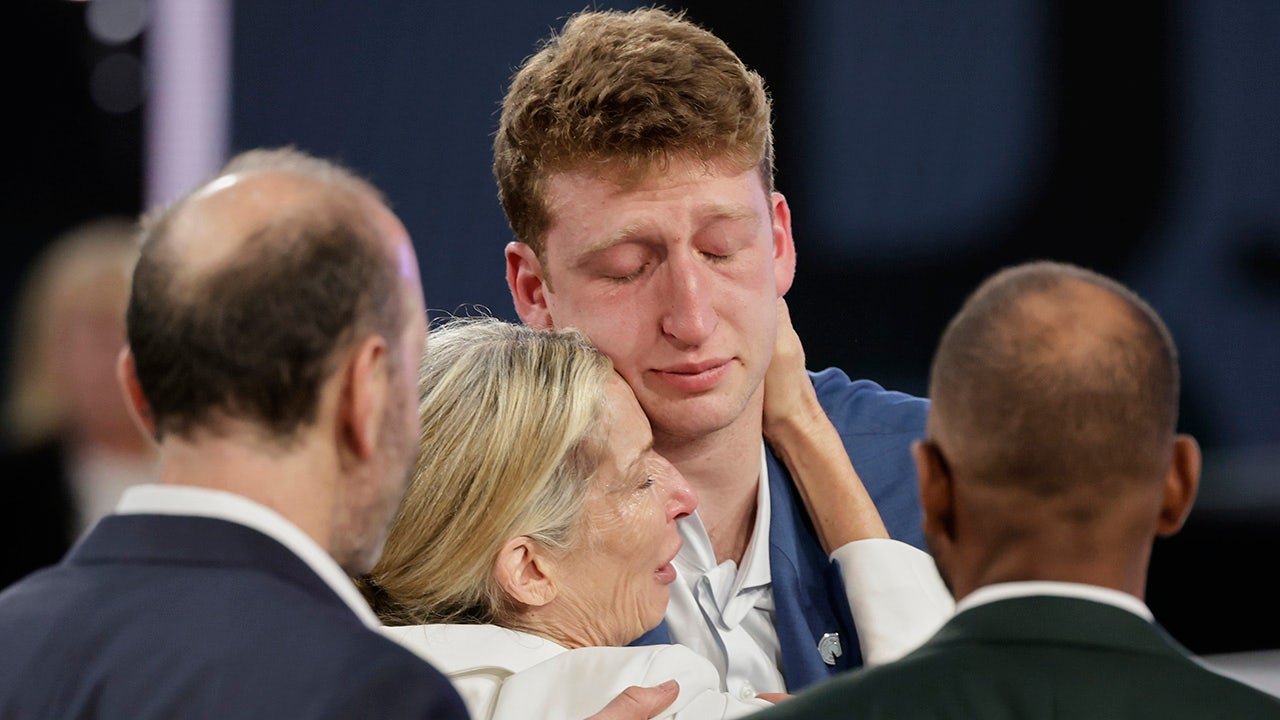 Nets first-round pick Danny Wolf politely corrected mom during draft interview