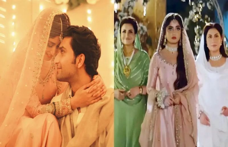 Sajal Ali dons her Nikkah outfit again for Main Manto Nahi Hoon