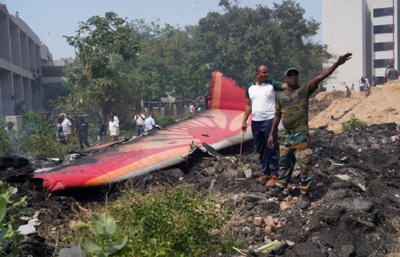 Air India Dreamliner crashes into Ahmedabad college hostel, kills over 290