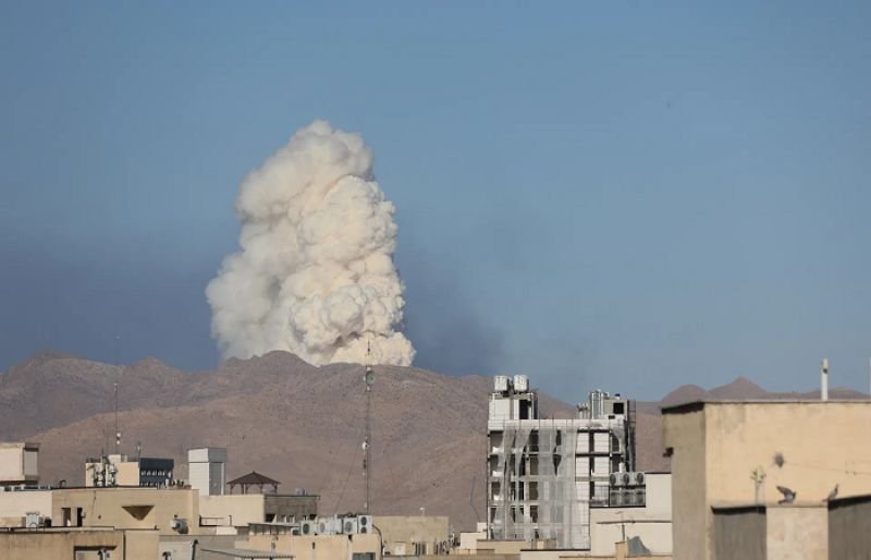 Iran hits occupied territories ahead of truce