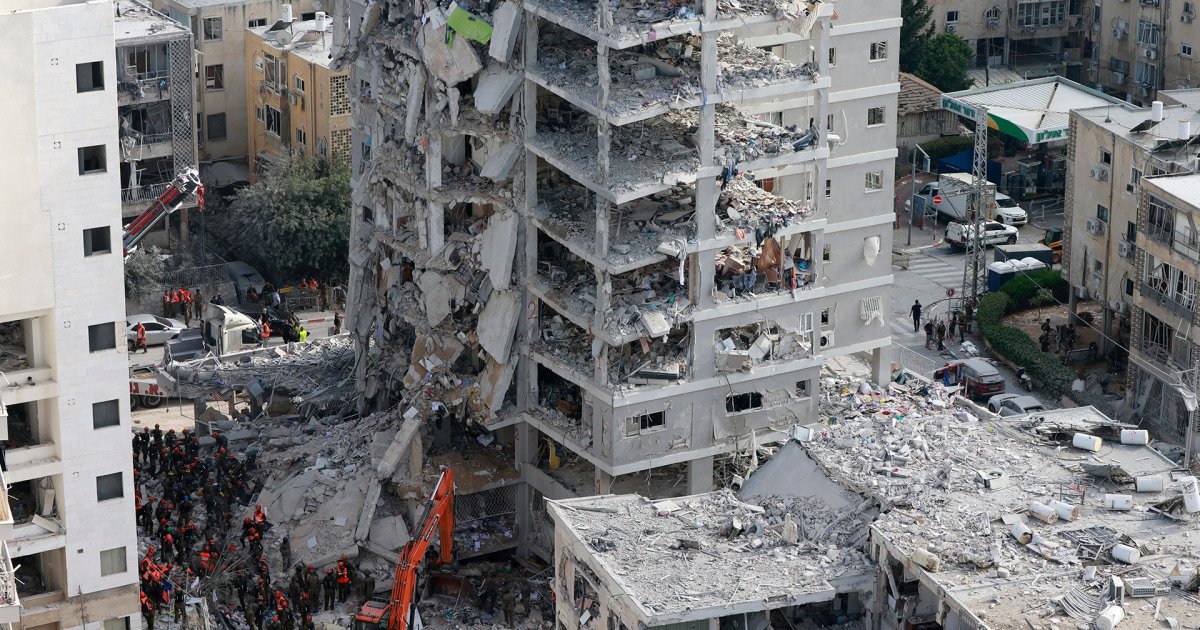 Iranian retaliatory strikes kill several people in Israel