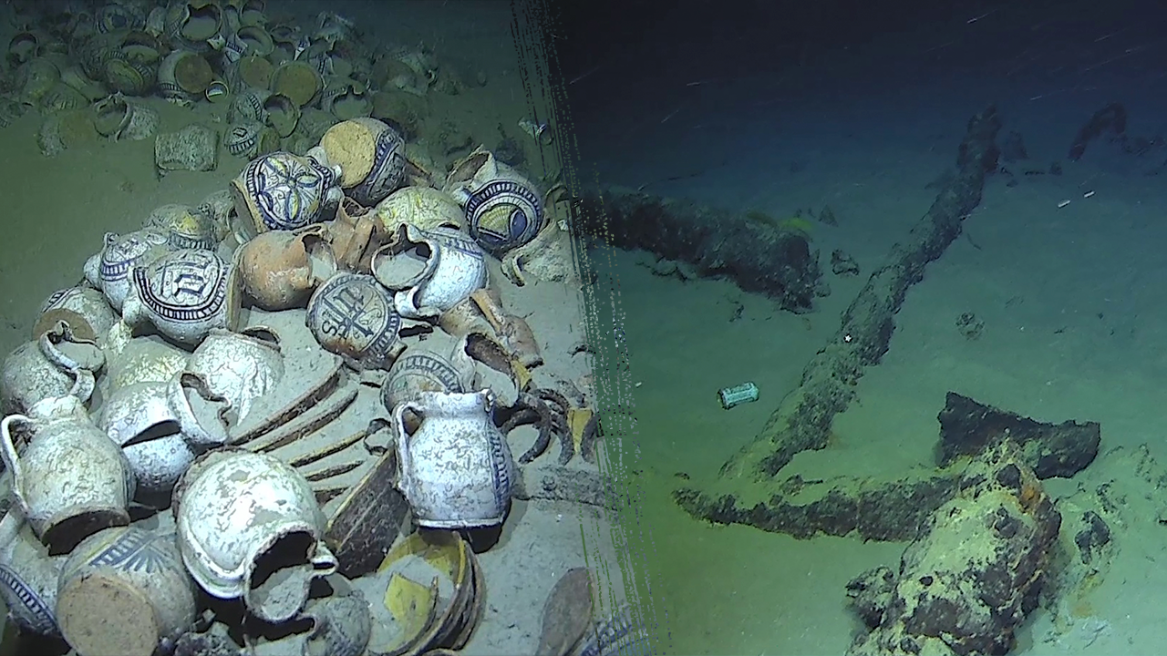 Deepest-ever French shipwreck discovered with 16th century Italian ceramics