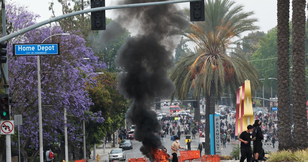 Los Angeles immigration protests continue after day of ICE operations across city