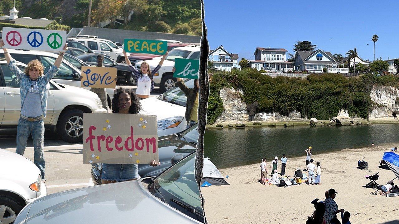 Santa Cruz 'Resist' protest features '86 47' message amid calls for kindness