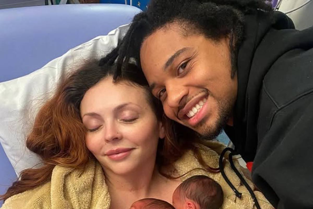 Jesy Nelson reveals she’s finally home with newborn twins after rare pregnancy complications