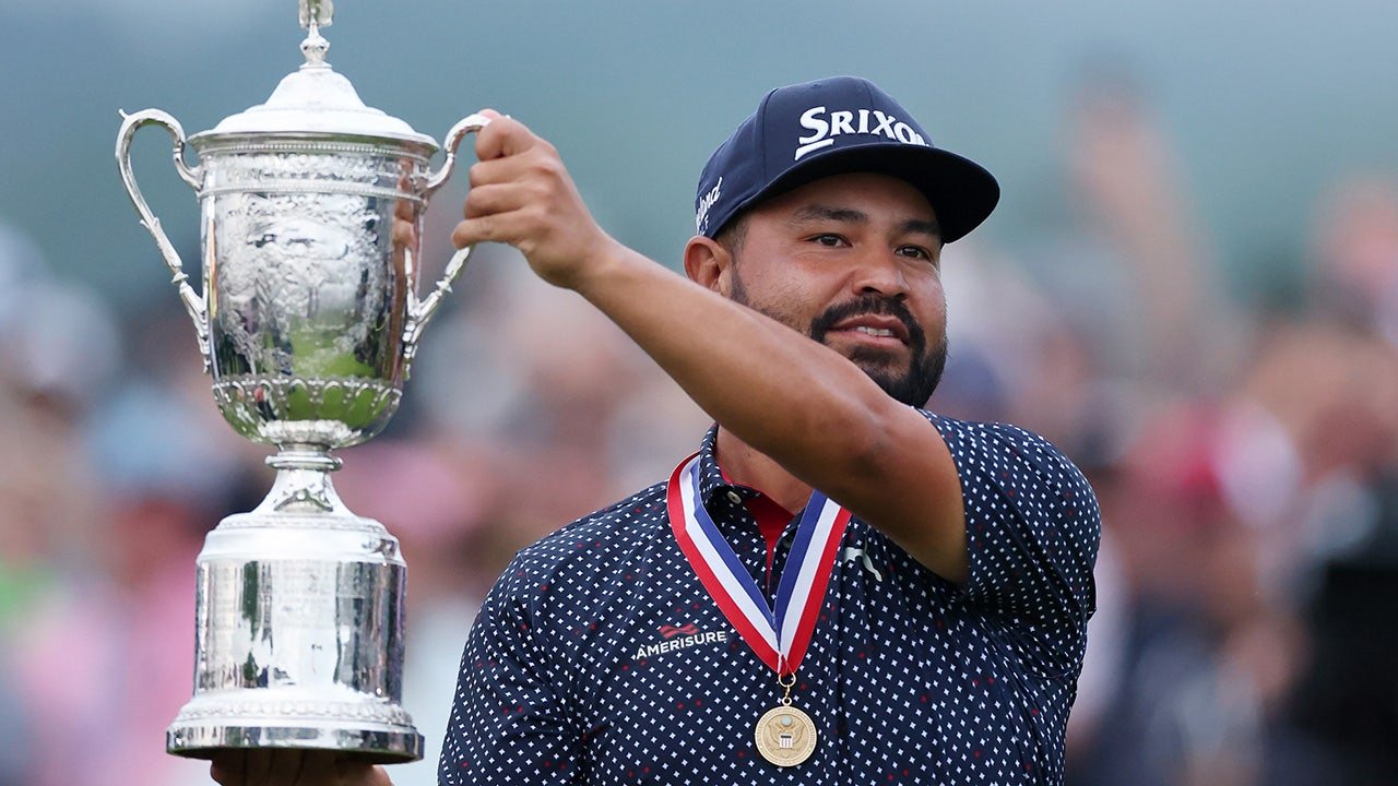 LA golfer wins U.S. Open after caring for sick daughter in middle of the night