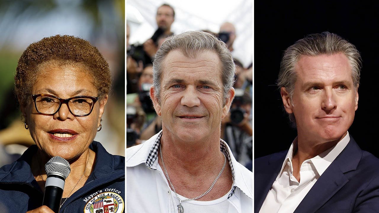 Mel Gibson slams Newsom, Bass over handling of violent LA protests
