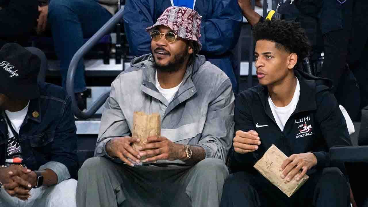 Carmelo Anthony's son Kiyan on Syracuse commitment and father-son bond