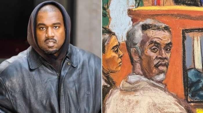 Kanye West spotted at Diddy's trial as he reaffirms his support: Watch