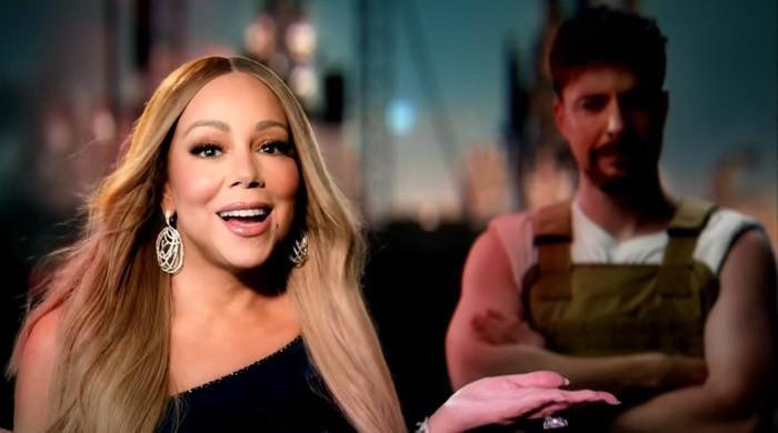 Mariah Carey pulls her iconic move on MrBeast in 'Type Dangerous' video