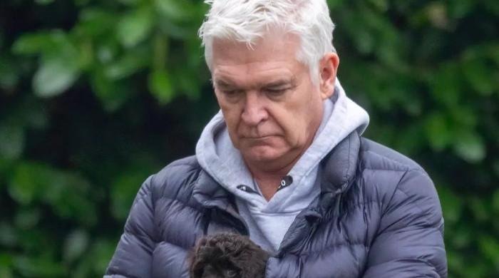 Phillip Schofield makes sombre public appearance after long break