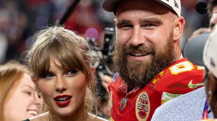 Travis Kelce dedicates latest achievement to Taylor Swift