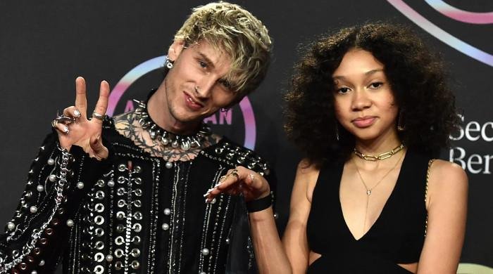 MGK shares wholesome moment with daughter Casie at Kids Choice Awards
