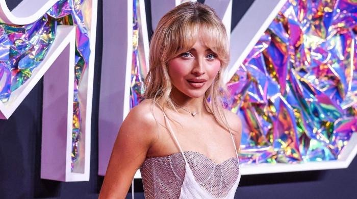 Sabrina Carpenter addresses album cover backlash at Kids Choice Awards