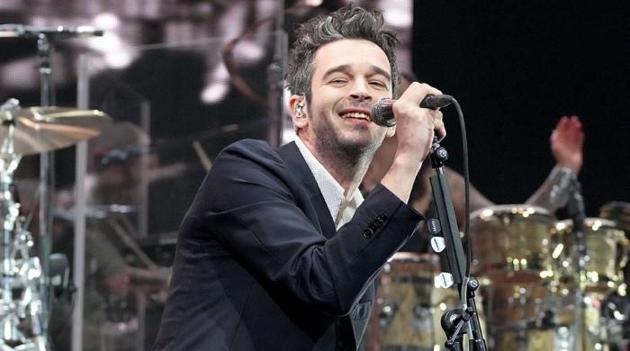 Matty Healy's witty banter steals the show at Glastonbury