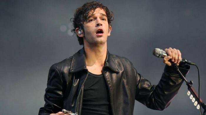Matty Healy moves to tears at Glastonbury after referring to Taylor Swift
