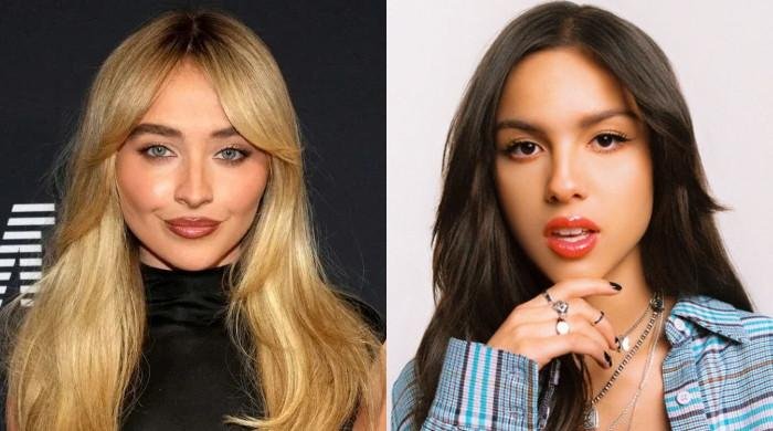 Sabrina Carpenter turns heads at love rival Olivia Rodrigo's London gig