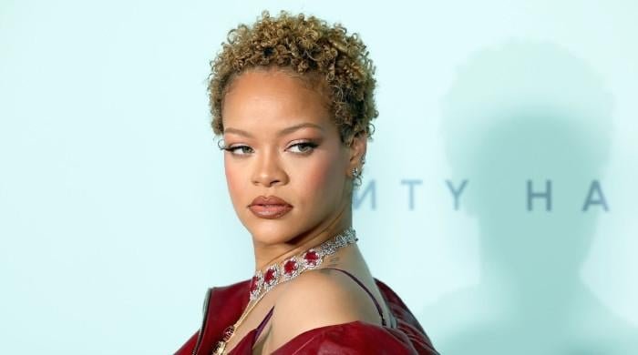 Rihanna shines at 'Smurfs' movie premiere amid personal challenges