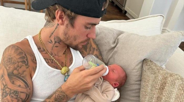 Justin Bieber shifts focus on baby Jack Blues amid online backlash