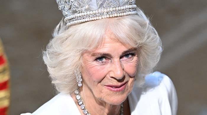 Queen Camilla praises Hexham for 'warm welcome' during rainy day visit