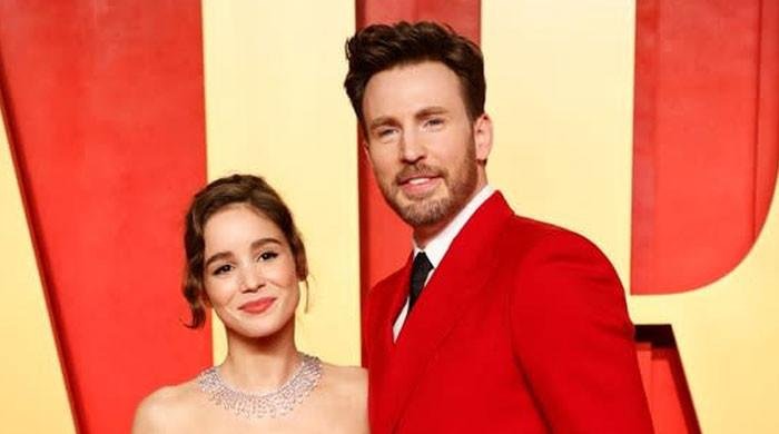 Chris Evans shares details of his romantic proposal to wife Alba Baptista
