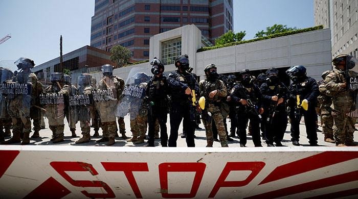 California governor decries Trump's 'unlawful' National Guard deployment in LA