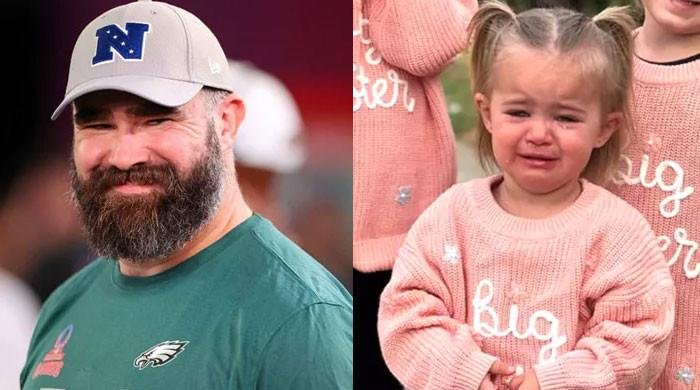 Jason Kelce melts hearts with rare snap of daughter Bennett
